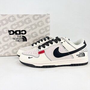 Nike Dunk Low Comme Des Garçons White Sneakers